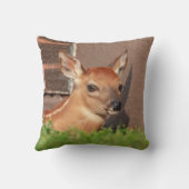 子鹿ポートレート クッション (裏面)