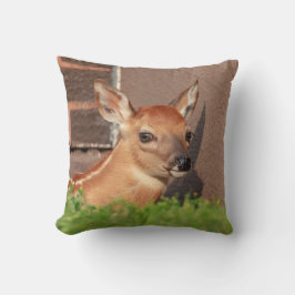 子鹿ポートレート クッション