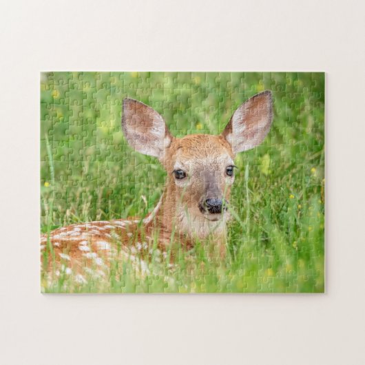 子鹿ポートレート ジグソーパズル (横)