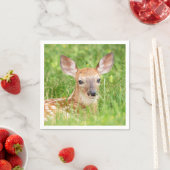 子鹿ポートレート スタンダードカクテルナプキン (インサイチュ)