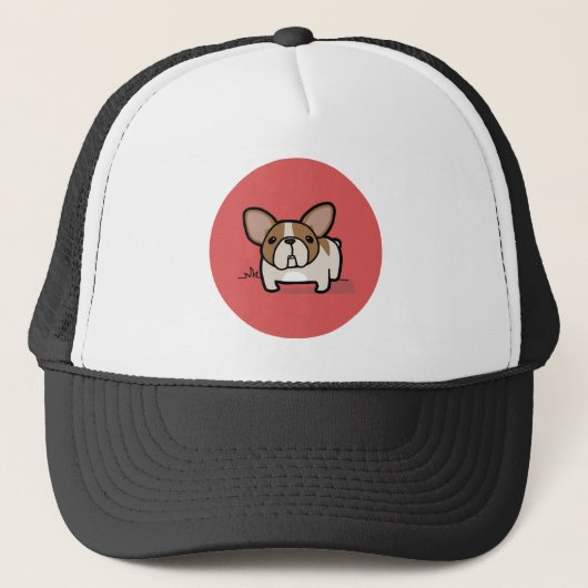 子鹿雑色のFrenchie キャップ (正面)