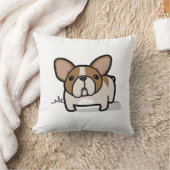 子鹿雑色のFrenchie クッション (ブランケット)