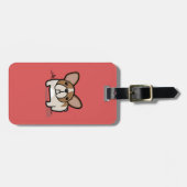 子鹿雑色のFrenchie ラゲッジタグ (正面横)