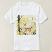 子鹿 Tシャツ (デザイン正面)