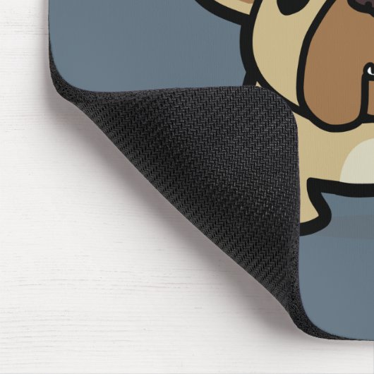 子鹿Frenchie マウスパッド (コーナー)