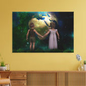 子 キャンバスプリント (インサイチュ (リビング))