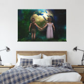 子 キャンバスプリント (インサイチュ (寝室))