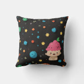 子，ベビー，幸せ，愛，喜び，喜び，静まり クッション (裏面)