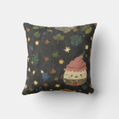 子，ベビー，幸せ，愛，喜び，喜び，静まり クッション (裏面)