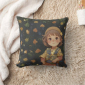 子，ベビー，幸せ，愛，喜び，喜び，静まり クッション (ブランケット)