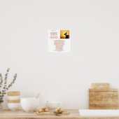 子 ポスター (キッチン)