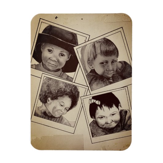 子 マグネット (縦)