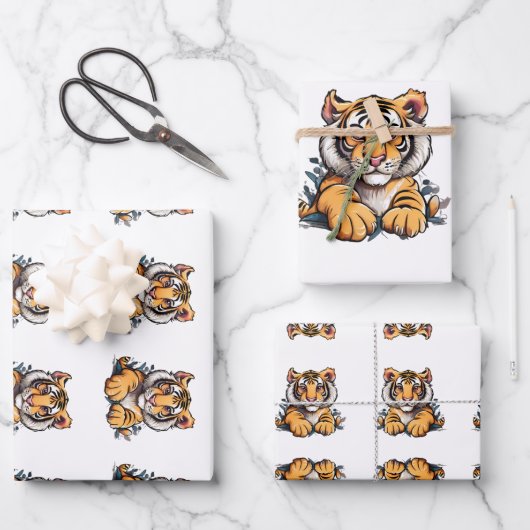 子 ラッピングペーパーシート (正面)