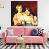 子， 1834 キャンバスプリント (インサイチュ (リビング))