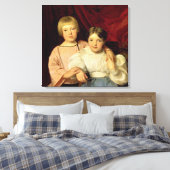 子， 1834 キャンバスプリント (インサイチュ (寝室))