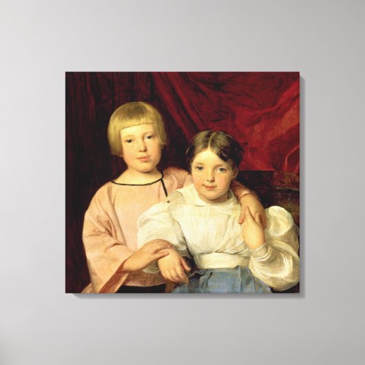 子， 1834 キャンバスプリント (正面)