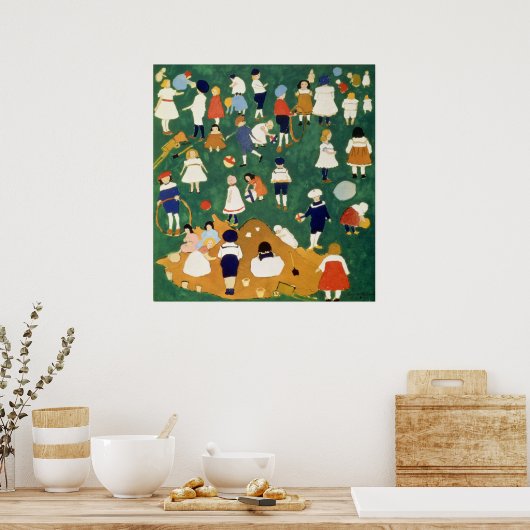 子， 1908 ポスター (キッチン)