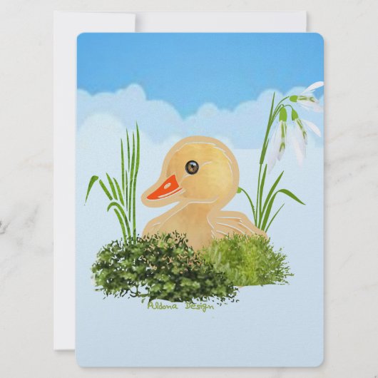 子 duck シーズンカード (正面)