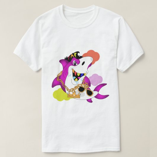 子 shark tシャツ (デザイン正面)