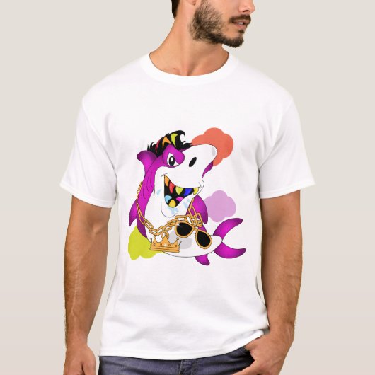 子 shark tシャツ (正面)