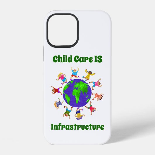 子IS気にインフラスチャ iPhoneケース (裏面)