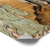 孔子が釈迦をラオジに捧げる ポスター (角)