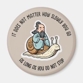 孔子とカタツムリ マグネット