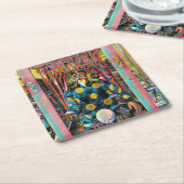 孔子のペーパーコースター スクエアペーパーコースター (アングル)