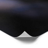 孔子の引用文と竹 ポスター (角)