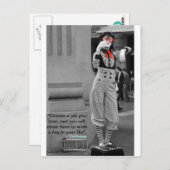 孔子の引用文葉書 ポストカード (正面/裏面)