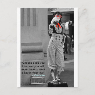 孔子の引用文葉書 ポストカード