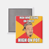 孔子はポットを言う マグネット (正面/裏面)