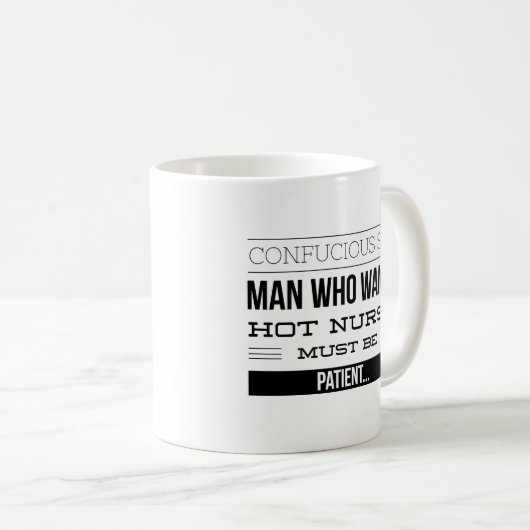 孔子は- RNのギフトのアイディアを言います コーヒーマグカップ (正面右)