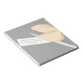 孔子フォーチュンクッキー ノートパッド (アングル)