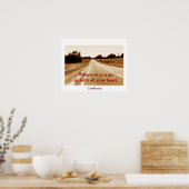 孔子引用文 – アートプリント ポスター (キッチン)