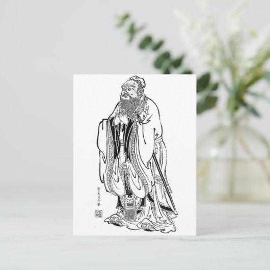 孔子 ポストカード (スタンド正面)