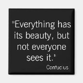 孔子 マグネット (正面)