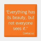 孔子 マグネット (正面)