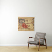 孔子、ラオス語tzuおよび仏教のArhat タペストリー (インサイチュ(横))