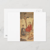 孔子、老子、仏法の羅漢 ポストカード (正面/裏面)