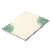 孔雀かわいらしの羽 ノートパッド (回転)