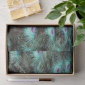 孔雀かわいらし羽の写真 薄葉紙 (ギフト)