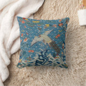 孔雀が付いている清王朝のランクのバッジ クッション (ブランケット)