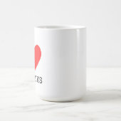 孔雀が好き コーヒーマグカップ (中央)