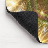 孔雀きらめく羽マウスパッド マウスパッド (コーナー)