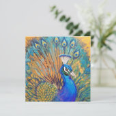 孔雀として誇りを持った サンキューカード (スタンド正面)