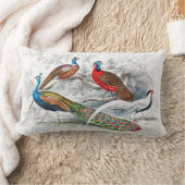 孔雀とキジ – Oliver Goldsmith - ランバークッション (ブランケット)