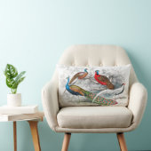 孔雀とキジ – Oliver Goldsmith - ランバークッション (椅子)