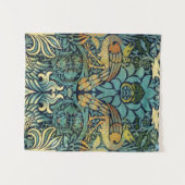 孔雀とドラゴンウィリアム・モリス タペストリー (正面(横))