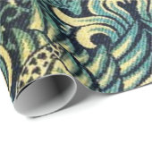 孔雀とドラゴンウィリアム・モリス ラッピングペーパー (ロールコーナー)